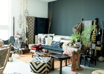 Unconventional Decoration Highlights Bold and Unique Interiors